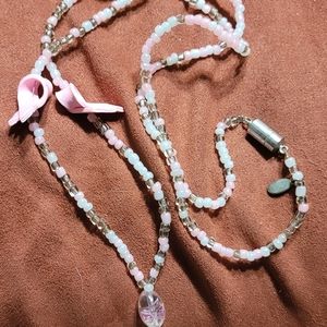 BREAST CANCER AWARENESS LANYARD- LOOK!!